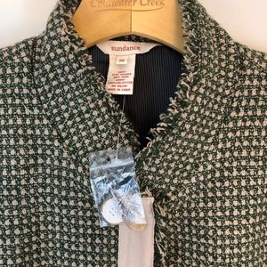 Sundance Jackets & Coats - Sundance Green Tweed Blazer Jacket Sundance Jackets & Coats - Sundance Green Tweed Blazer Jacket